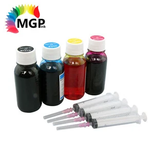 4x Refill Ink kit HP 63 63XL Deskjet 1110,1112,2130,2131,2132,3630,3632 - Picture 1 of 5