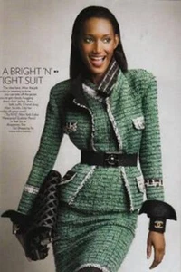 CHANEL 09P 2009 NEW MOST WANTED RUNWAY TWEED JACKET BLAZER CC FR 38 EXRA BUTTON - Picture 1 of 19