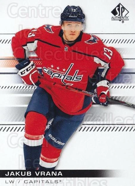 2019-20 Sp Authentic #29 Jakub Vrana - Image 1 of 1
