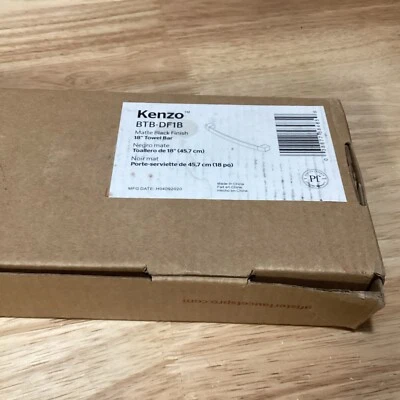 Pfister Kenzo - 18 Inch Towel Bar - Matte Black - Image 1 of 4