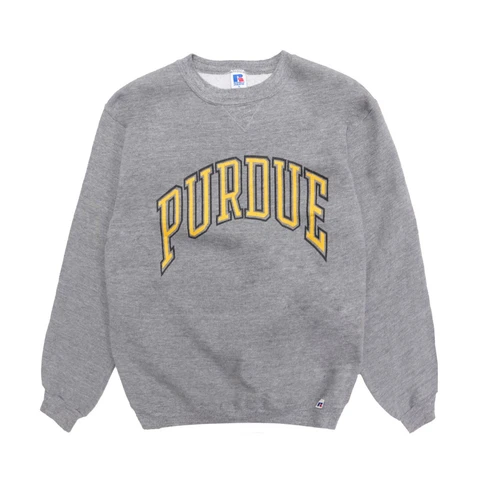 Vintage Purdue Boilermakers Russell Sweatshirt Crewneck Size Medium 90s NCAA Cover