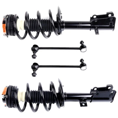4 Pieces For 2009-2019 Dodge Journey Front Complete Struts  & Sway Bar End Link - Image 1 of 4