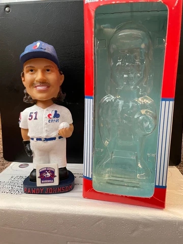 Randy Johnson Bobblehead Montreal Expos Jamestown Minor League Diamondbacks Cover