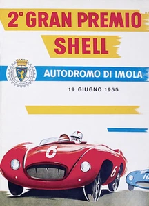 1955 6 Hours of Imola Race - Italy - Promotional Advertising Poster - Picture 1 of 1