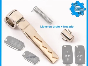 1x NUEVO LLAVE EN BLANCO + FRESADO COPIA DE LA LLAVE HAA ADAPTA A VW AUDI SKODA - Imagen 1 de 2