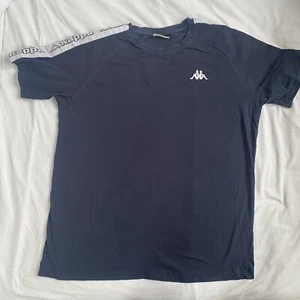 Blue Kappa Large T-Shirt, Perfect Condition, Arm Detail - Picture 1 of 2