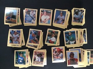 1984 Fleer Baseball Star Stickers Complete Set 126 Cards Ryan, Bench, Rose ++