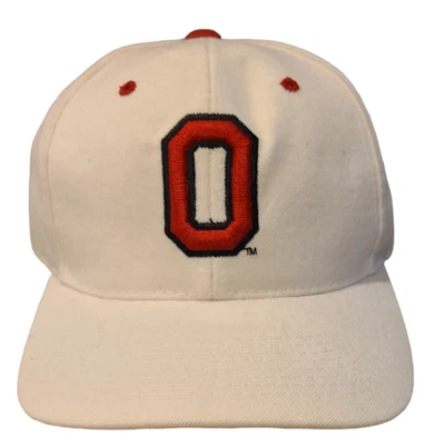 Ohio State University Zephyr Fitted Baseball Hat Cap Adult Size 6  7/8 Off White - Image 1 of 2