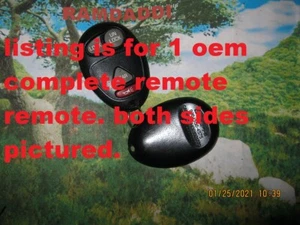 1 NICE OEM Original Delphi GM 10335582 Remote Transmitter Key Fob Regal Century - Picture 1 of 2