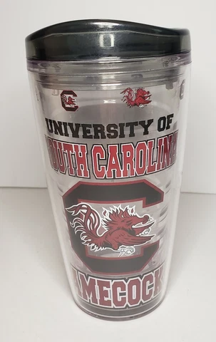 University of South Carolina Tumbler Coffee Drink Insulated 16oz Travel USA Cover