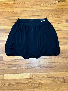 Lane Bryant Womens Skirt Plus Size 18/20 Black Elastic Waist Stretch NWT $40 - Picture 1 of 6