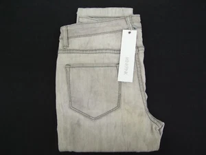 LADIES DENIM JEANS MINKPINK WOMENS STRETCH SLIM SKINNY ACID WASH COTTON GREY - Picture 1 of 12