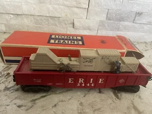 O Scale Lionel 3444 Erie Animated Gondola Car Cop/Robber W Original Box - Picture 1 of 5