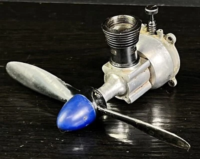 VINTAGE RC STEUERUNG GASBETRIEBENER MOTOR FLUGZEUG FLUGZEUGMOTOR 4,50 - Bild 1 von 4