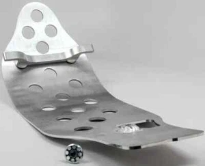 Works MX Silver Belly Skid Plate for Yamaha YZ250FX 19-23 - Picture 1 of 4