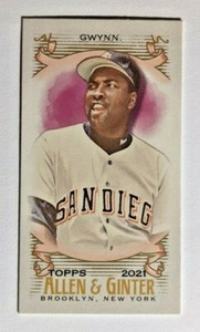 2021 ALLEN & GINTER MINI A&G BACK TONY GWYNN #53