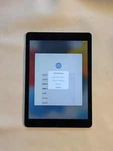 IPAD Aire 2 9.7" 16GB Wi-Fi Solo Gris A1566 Mgl12ll/A Reiniciar Libre Laboral - Imagen 1 de 4