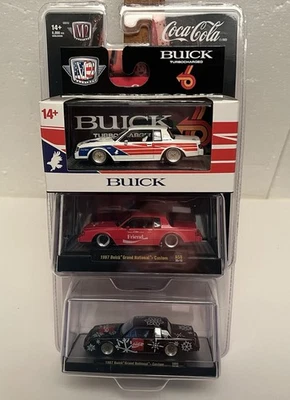 M2 Machines 1987 Buick Grand National Custom Coca-Cola Turbocharged 1/64 LOT 3  - Image 1 of 4