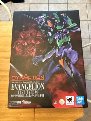 Bandai DYNACTION Evangelion Unit 1 EVA-01 TEST TYPE PRE-OWNED US SELLER - Image 1 of 4
