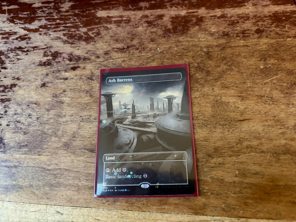 Ash Barrens (Borderless) (Galaxy Foil) Secret Lair Drop Foil - Image 1 of 1