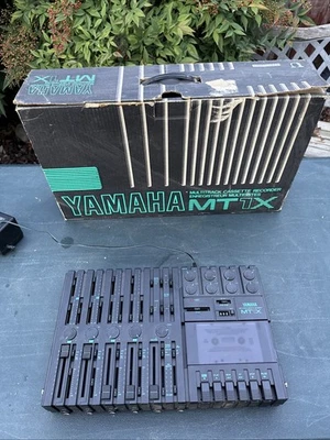 Yamaha MT1X Four Track Cassette Recorder Untested Powers On - Image 1 of 4