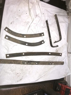 Juego de placas de refuerzo para parachoques trasero Eagle Talon 1994-1999 6 piezas metal oxidado T3 Foto 1 de 4