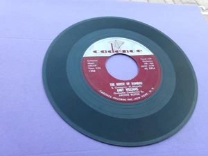45 Andy Williams-VG+ The House of Bamboo/The Hawaiian Wedding Song-Cadence - Imagen 1 de 2