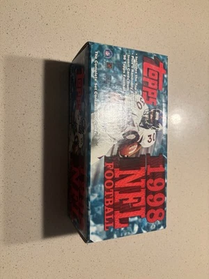 1998 TOPPS NFL 足球全套 360 张卡 + 5 张卡全新工厂密封 — 第 1/3 张图片