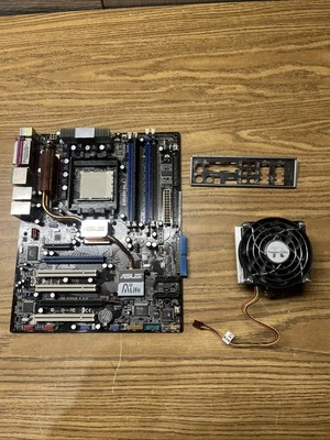 ASUS Stack Cool 2 Socket 939 Motherboard, ABN32-SLI, ThermalTake Heatsink - Image 1 of 4