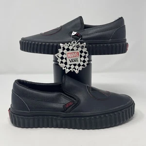 Vans x Marvel Avengers Black Widow Women's Size 5 Shoes Classic Slip-on Sneaker - Picture 1 of 7
