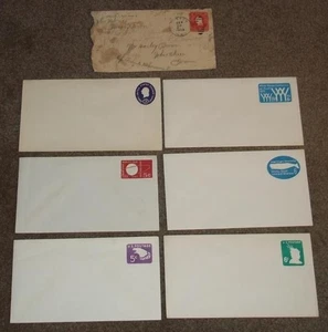 7 SOBRES POSTALES, 385, 533, 546, 550, 551, 554, 555 - Imagen 1 de 1