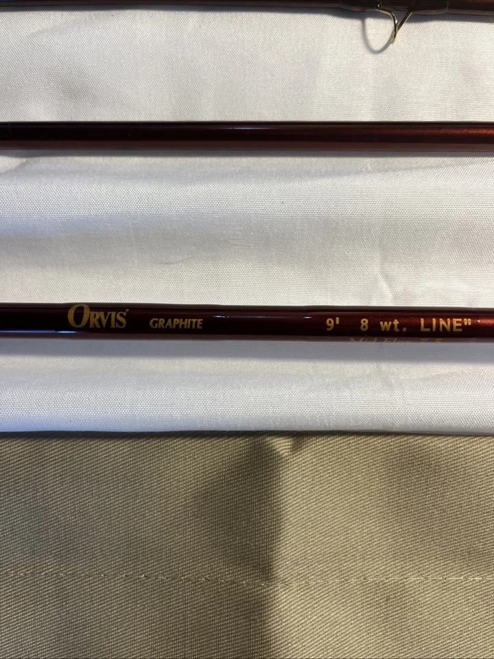 Nuevo Orvis Zero Gravity 9’ 8 Wt. Caña y tubo de pescar con mosca MID FLEX 7,5 4 piezas. "R" Foto 1 de 4