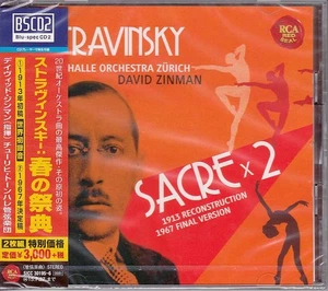 Zinman/Tonhalle O Zurich - Stravinsky: Sacre x 2 (1913/1967)[Blu-spec CD2] Japan - Picture 1 of 2