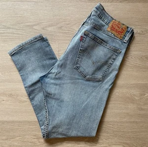 Levi’s 512 Slim Taper Jeans Men’s Size 36x28 Light Wash Blue B5 - Picture 1 of 13