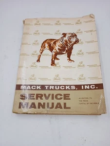 GENUINE OEM MACK TRUCK SERVICE MANUAL MB685FC-1021 1974 MB HOWE GOSHEN INDIANA - Picture 1 of 10