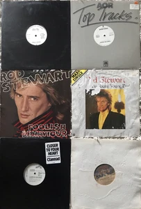 ROD Stewart LP+12" import/ PABLO Cruise promos /CLANNAD /Michael Sembello MANIAC - Picture 1 of 24
