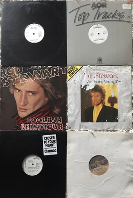ROD Stewart LP+12" import/ PABLO Cruise promos /CLANNAD /Michael Sembello MANIAC - Image 1 of 4