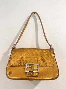 Auténtico Bolso Baguette FENDI Mini MAMMA Y2K De Colección - Imagen 1 de 11