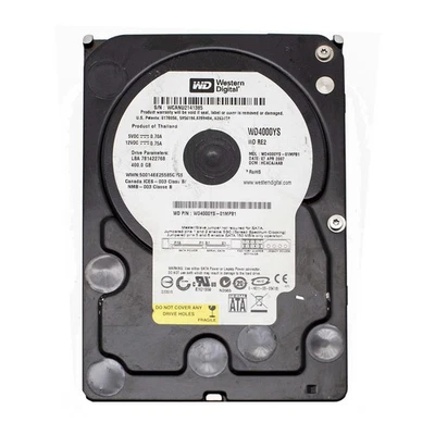 WD WD4000YS Hard Disk HDD 400GB 3,5 " SATA Internal Hard Drive Desktop Computer - Image 1 of 3