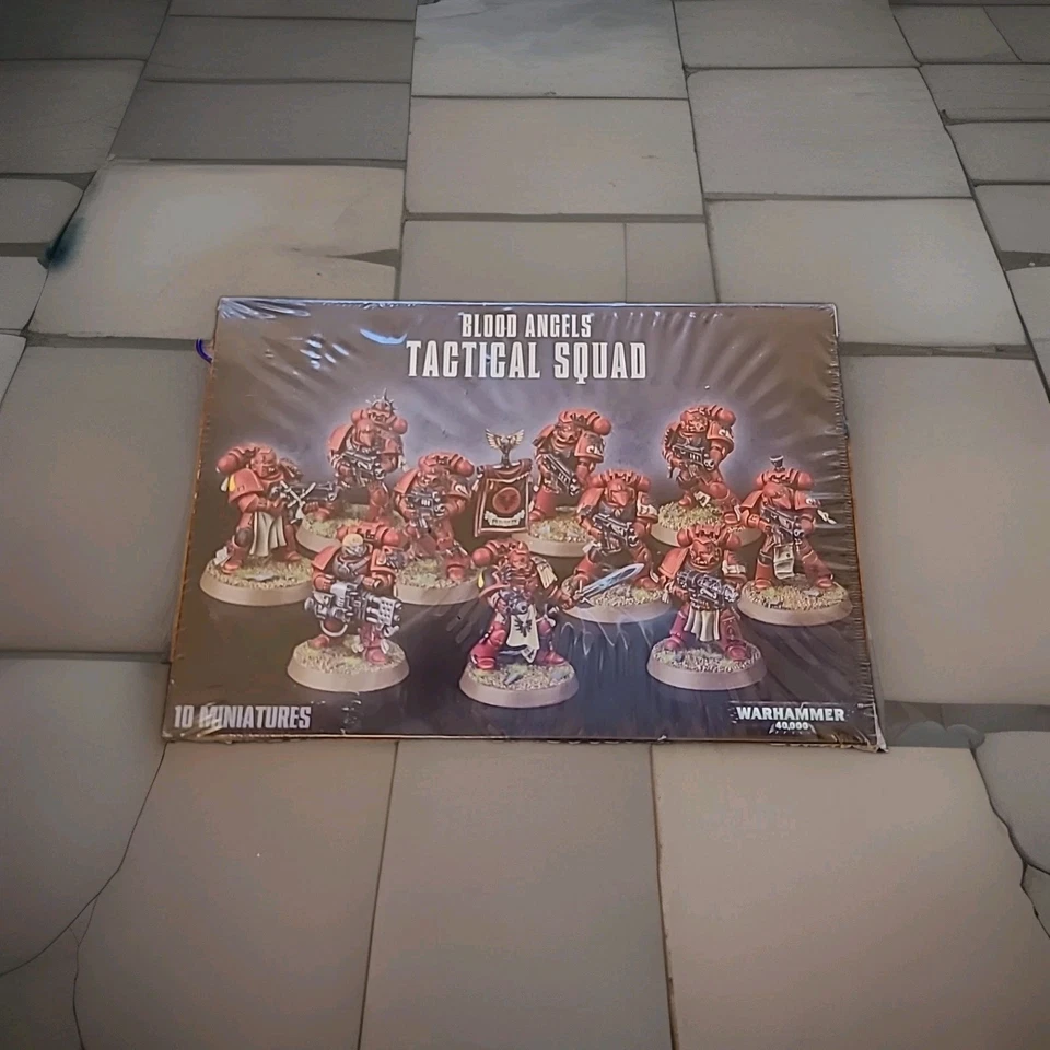 Blood Angels Tactical Squad Games Workshop for Warhammer 40K Sealed Oop - Image 1 of 1