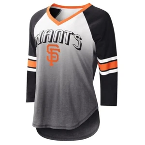 San Francisco Giants G-III 4Her Women's Lead-Off Raglan 3/4-Sleeve T-Shirt NWT - Picture 1 of 1