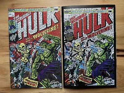 HULK #181 SHATTERED VARIANT SET (2 books) Wolverine - Image 1 of 2