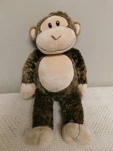 Build A Bear Monkey Brown 18" Plush Stuffed Animal Toy with Sounds - Picture 1 of 4