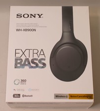 SONY WH-XB900N EXTRA BASS WIRELESS BLUETOOTH NOISE CANCELING HEADPHONES - BLACK