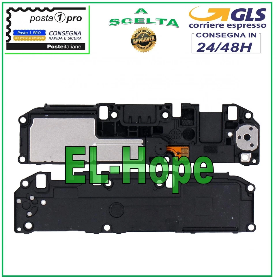 SUONERIA BUZZER ALTOPARLANTE PER XIAOMI REDMI NOTE 9 M2003J15SS AUDIO VIVAVOCE - Immagine 1 di 1