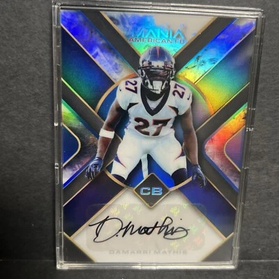 2022 Damarri Mathis Wild Card AUTO MANIA 2/5 Denver Broncos - Image 1 of 4