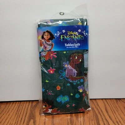 Disney's Encanto PEVA Mantel Plástico, Cubierta Cumpleaños 52"x70" Mesa Fiesta NUEVO Foto 1 de 4