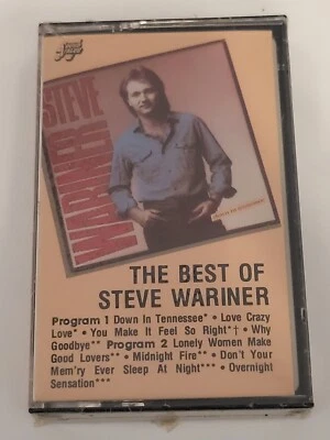 Steve Wariner: The Best Of Steve Wariner (1987, Cassette Tape) New SEALED - Image 1 of 4