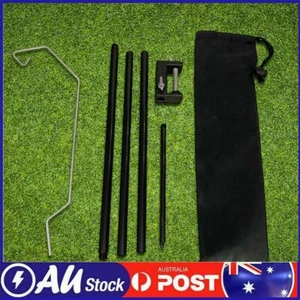Soporte de luz plegable para camping soporte de lámpara ajustable (gancho de diamante negro) - Imagen 1 de 10
