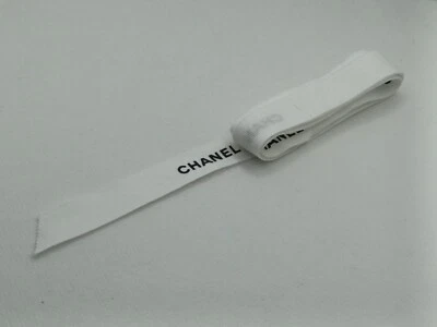 Original Genuine Chanel white ribbon 1.5 cm width, Variety Of Lengths Available - Image 1 of 2